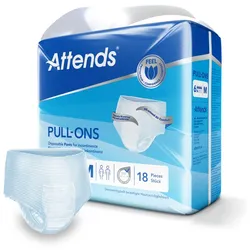 Attends Pull-Ons 6 Medium, 80-110 cm Hüftumfang 18 St
