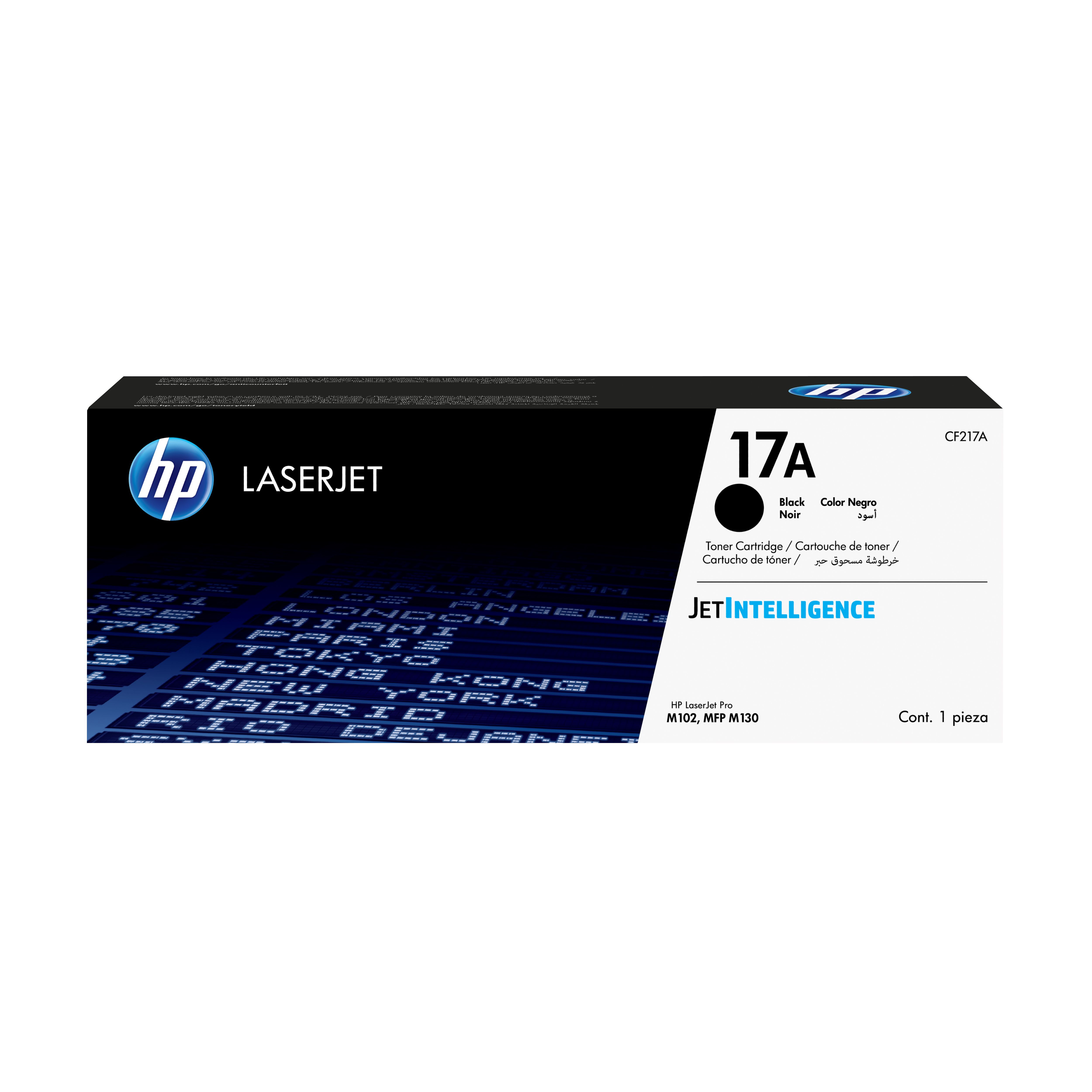 HP Nr.17A Druckerpatronen Schwarz CF217A