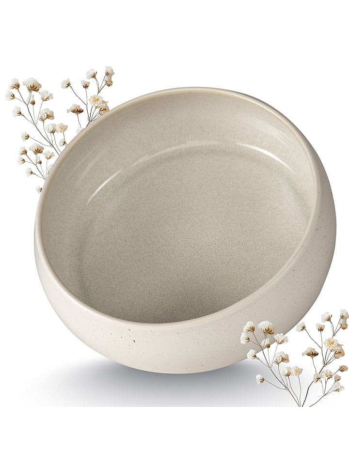 Moritz & Moritz Servierschale "Solid Uni" in Creme - Ø 23 cm - onesize
