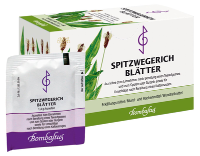 Bombastus-Werke AG SPITZWEGERICHBLÄTTER Filterbeutel 20X1.4 g 02402777