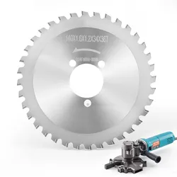VEVOR Bewehrungsschneider-Klingen, Ersatz für elektrischen Bolzenschneider, 36 Zähne, hochharte, wärmebehandelte Stahl-Cermet-Klinge, für Aluminium- und Kupferrohre, Aufnahme 34 mm