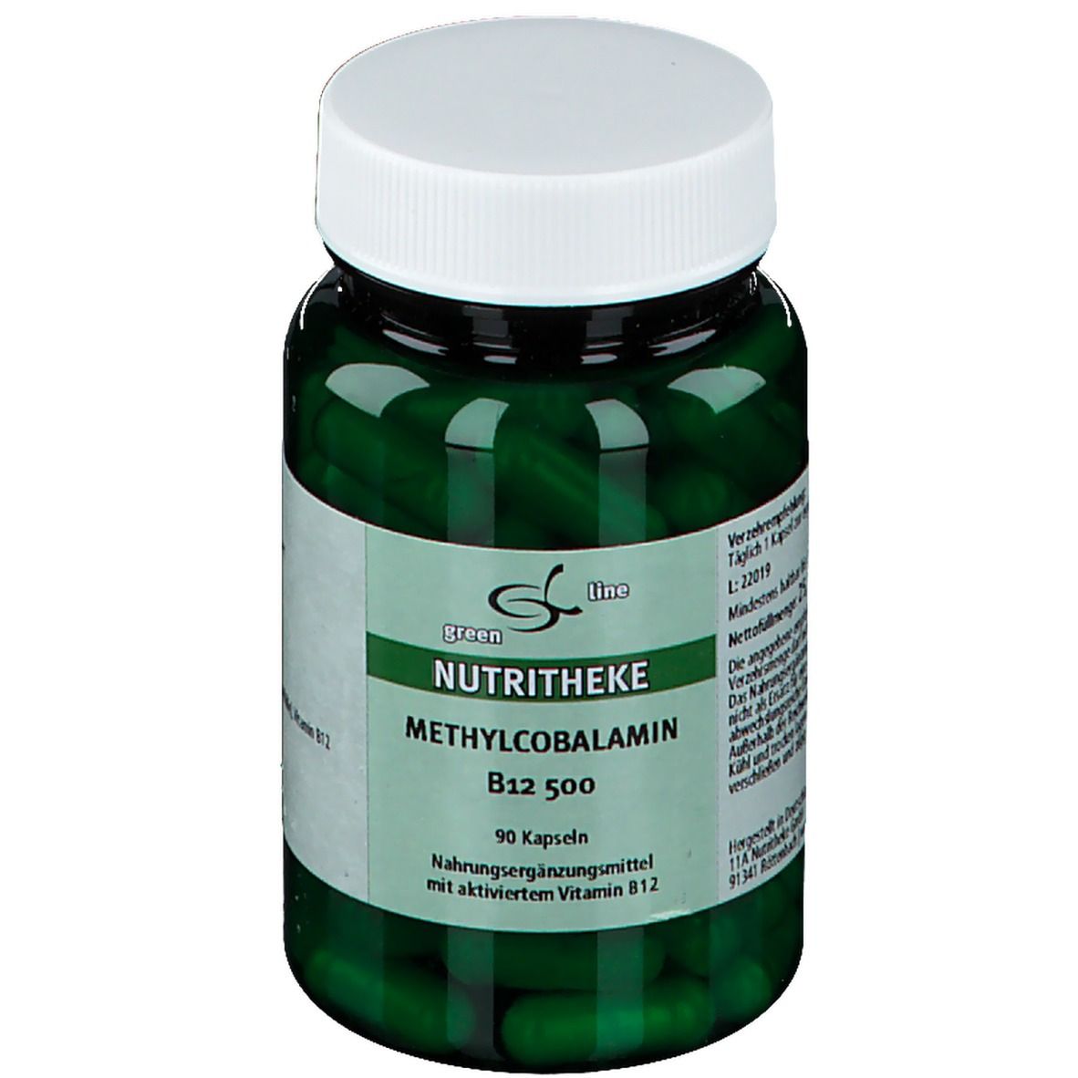 Methylcobalamin B12 500 Kapseln 90 St