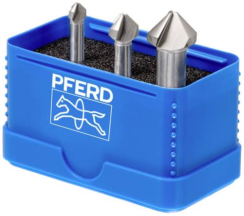 PFERD TOOLS SET UGT HSSE DIN 335 C90° 3TLG 25202193 Kegelsenker-Set 6.3 mm, 10.4 mm, 16.5mm HSSE-Co 5 Zylinderschaft 1 Set