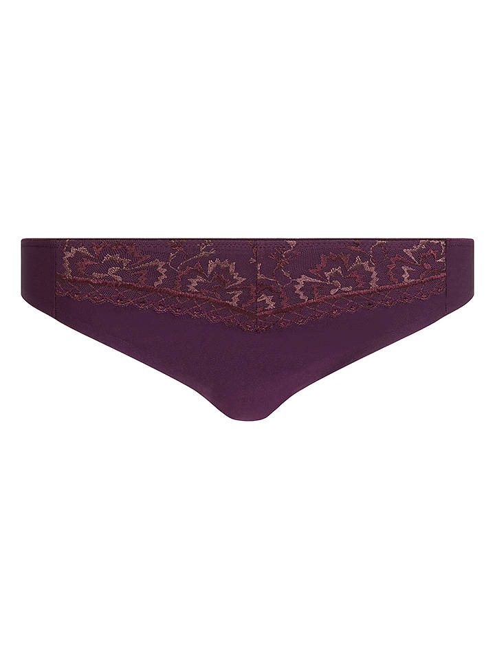 Chantelle Slip in Aubergine - 38