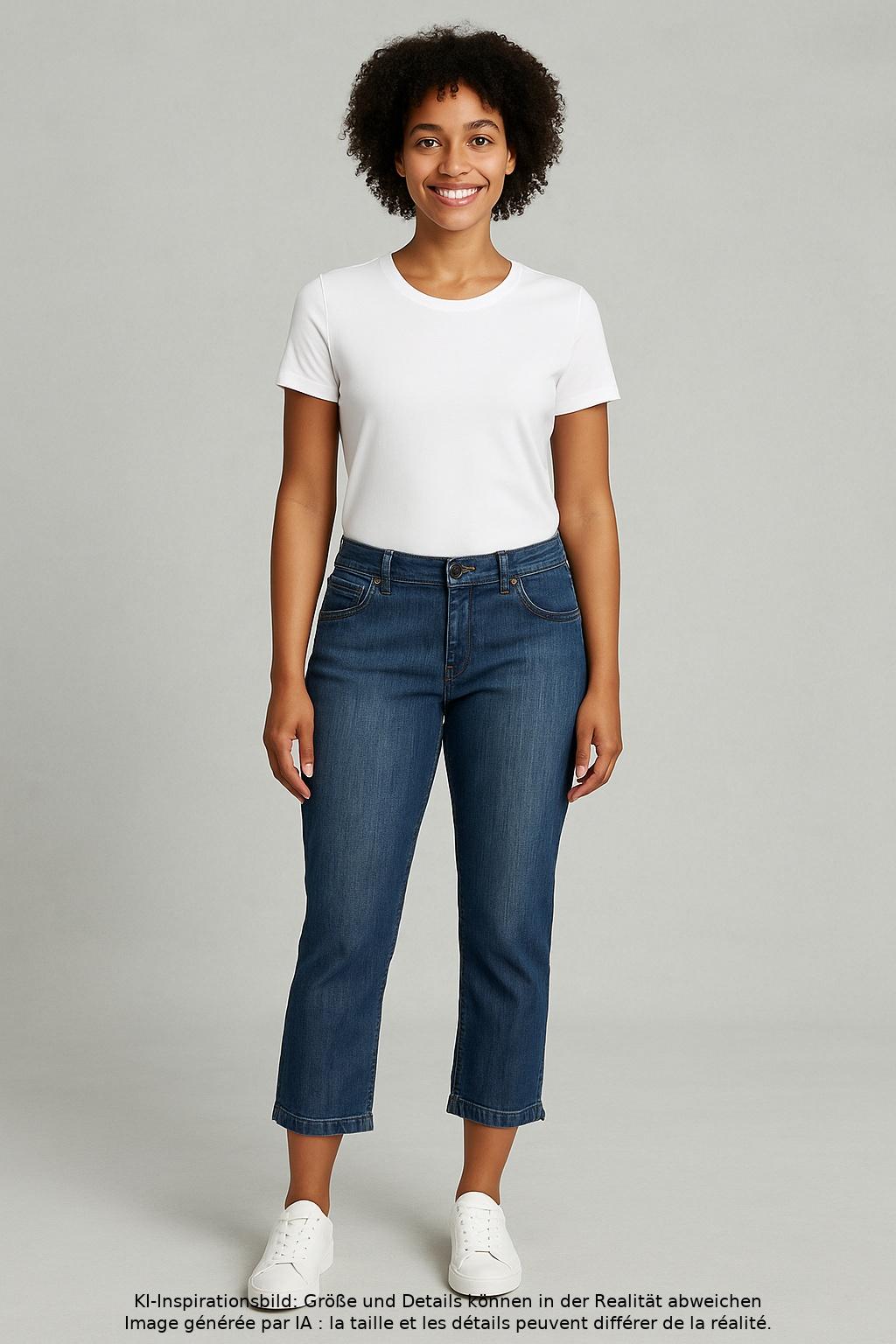 Jackpot Damen Jeans, Blau, Gr. W28, Baumwolle / Elasthan - Second Hand