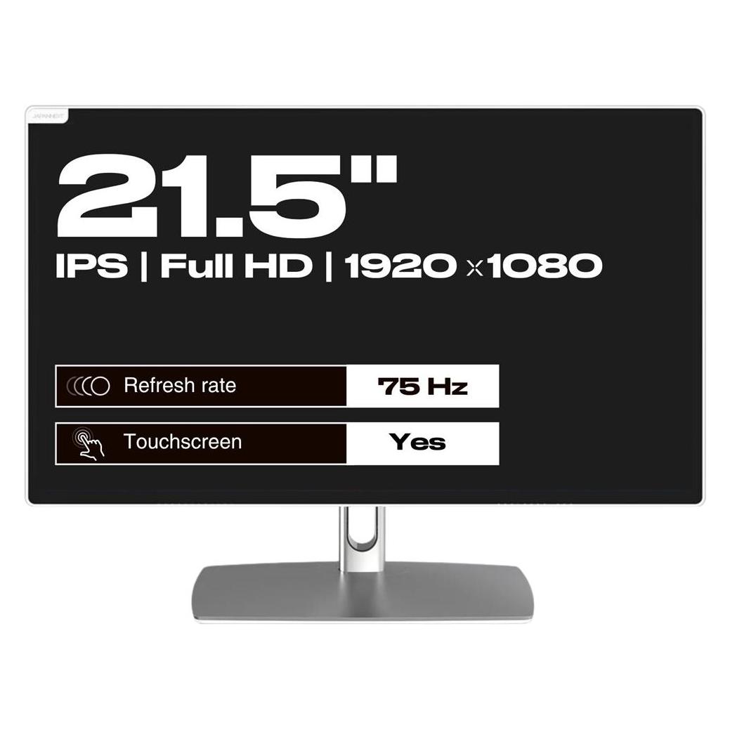 Japannext 54,6cm JN-IPS2152FHDR-C65W-FLD-T HDMI/DP Touch FHD (1920 x 1080 Pixel, 21.50") (JN-IPS2152FHDR-C65W-FLD-T)