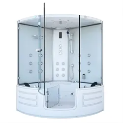 AcquaVapore Dampfdusche Whirlpool Dusche Duschkabine K70-WS-TH-EC 150x150cm 2K Scheiben Versiegelung