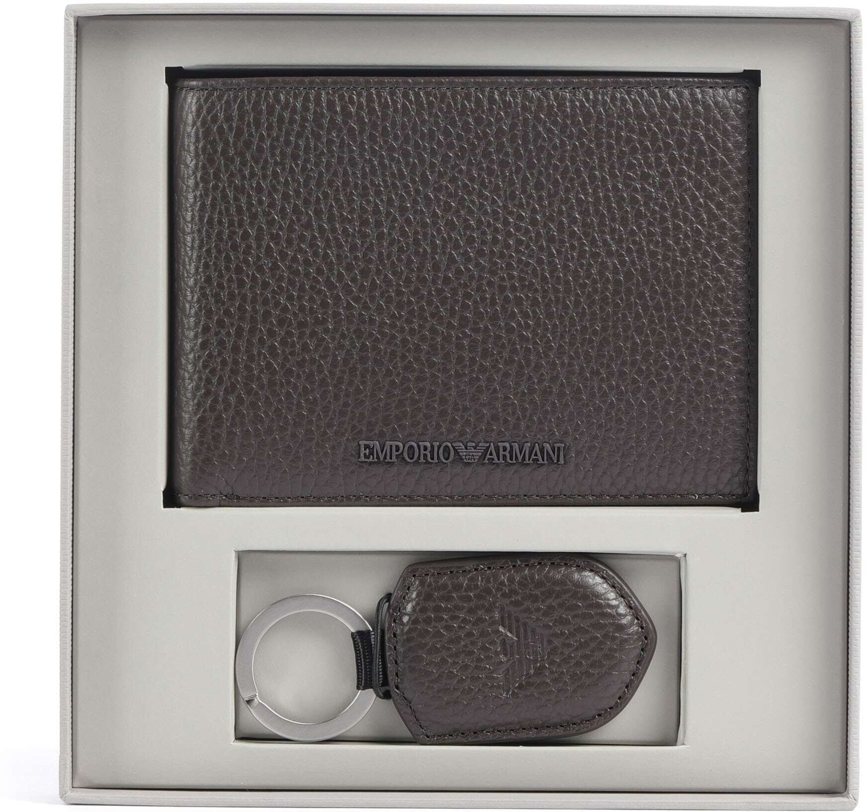 Giorgio Armani Emporio Armani Business Regenerated Giftset Geldbörse, braun