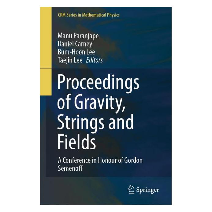 Springer Proceedings of Gravity, Strings and Fields (Englisch, Hardcover, Bum-Hoon, Carney, Daniel, Lee et al) (58159888)