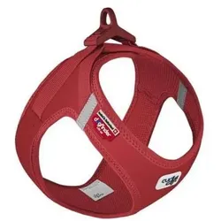 Curli Vest Hundegeschirr Clasp Softshell Rot XL (XL, Hund, Spazieren), Halsband + Leine