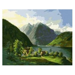 Ideyka Malen nach Zahlen - Seelandschaft 40x50cm (70187765)