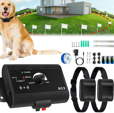 All Categories Goods Wireless Electric Dog Fence Training System With Shock & Tone Collar Adjustable, Effective Pet Containment Wireless Electric Dog Fence Training System With Shock & Tone Collar Adjustable, Effective Pet Containment