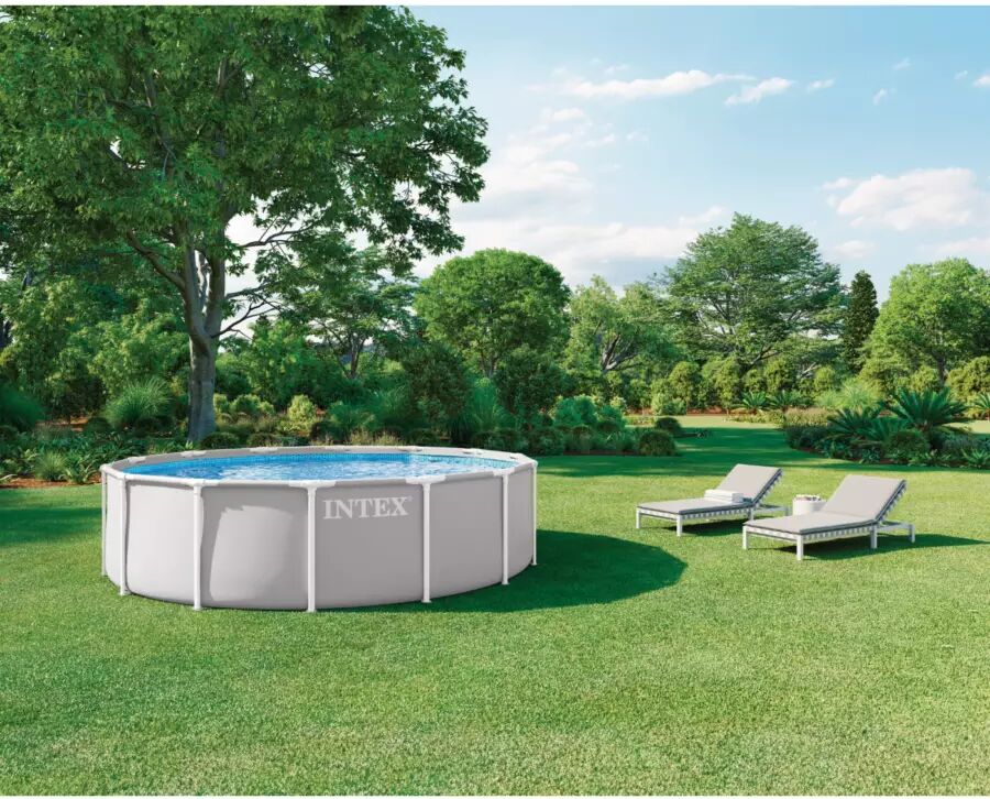 Intex PISCINA PRISMA FRAME 427X107 CM CON POMPA FILTRO