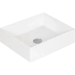 Aufsatz-WT Elayla BxHxT: 450x130x380 mm Keramik weiß Evenes