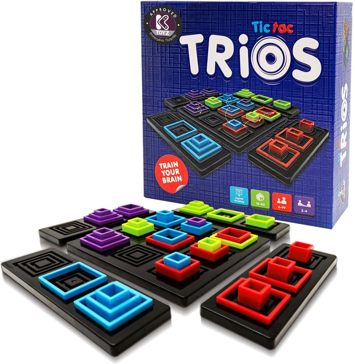 K-Toyz Επιτραπέζιο: Trios (Greek& English Language) (ASK-03)