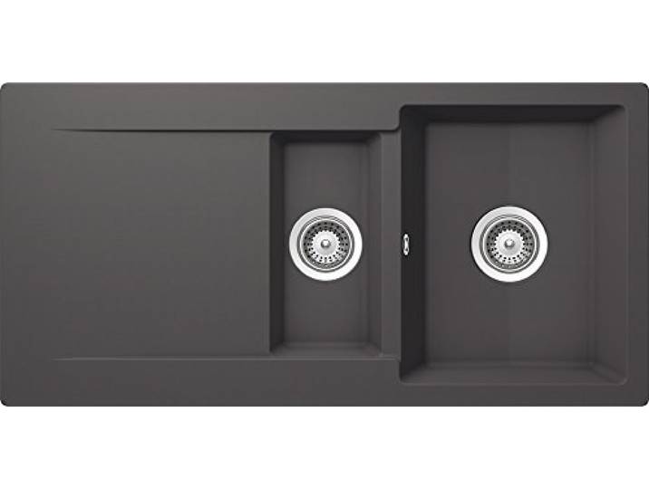 Schock FOMD100AGAS Formhaus D-100, Auflage in Asphalt Spüle, Küchenspüle, Küchenzubehör,