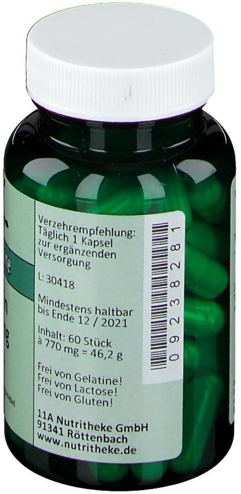Nutritheke Taurin 500 mg Kapseln 60 St