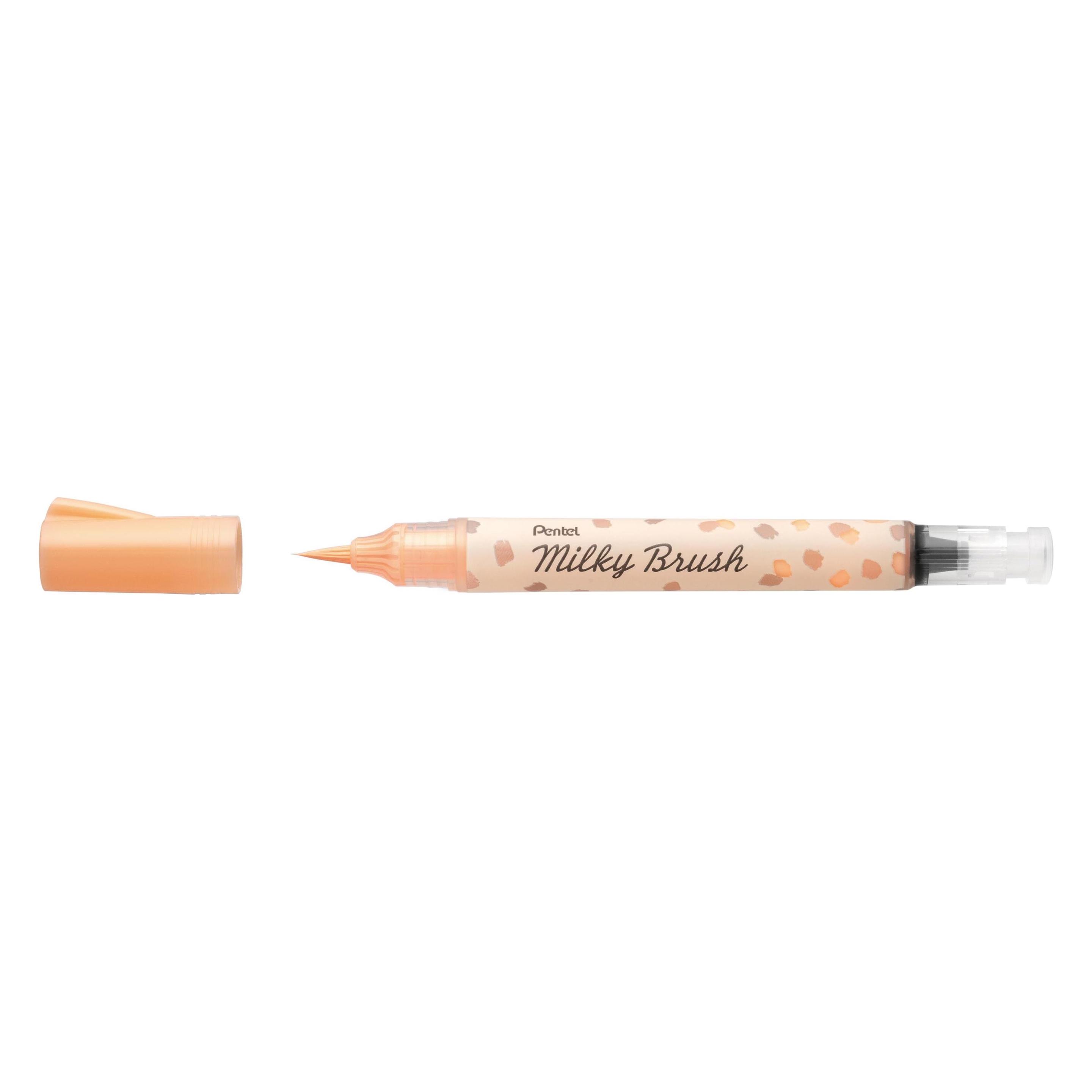Pentel Pinselstift Milky Brush Orange (1x) (XGFH-PFX)