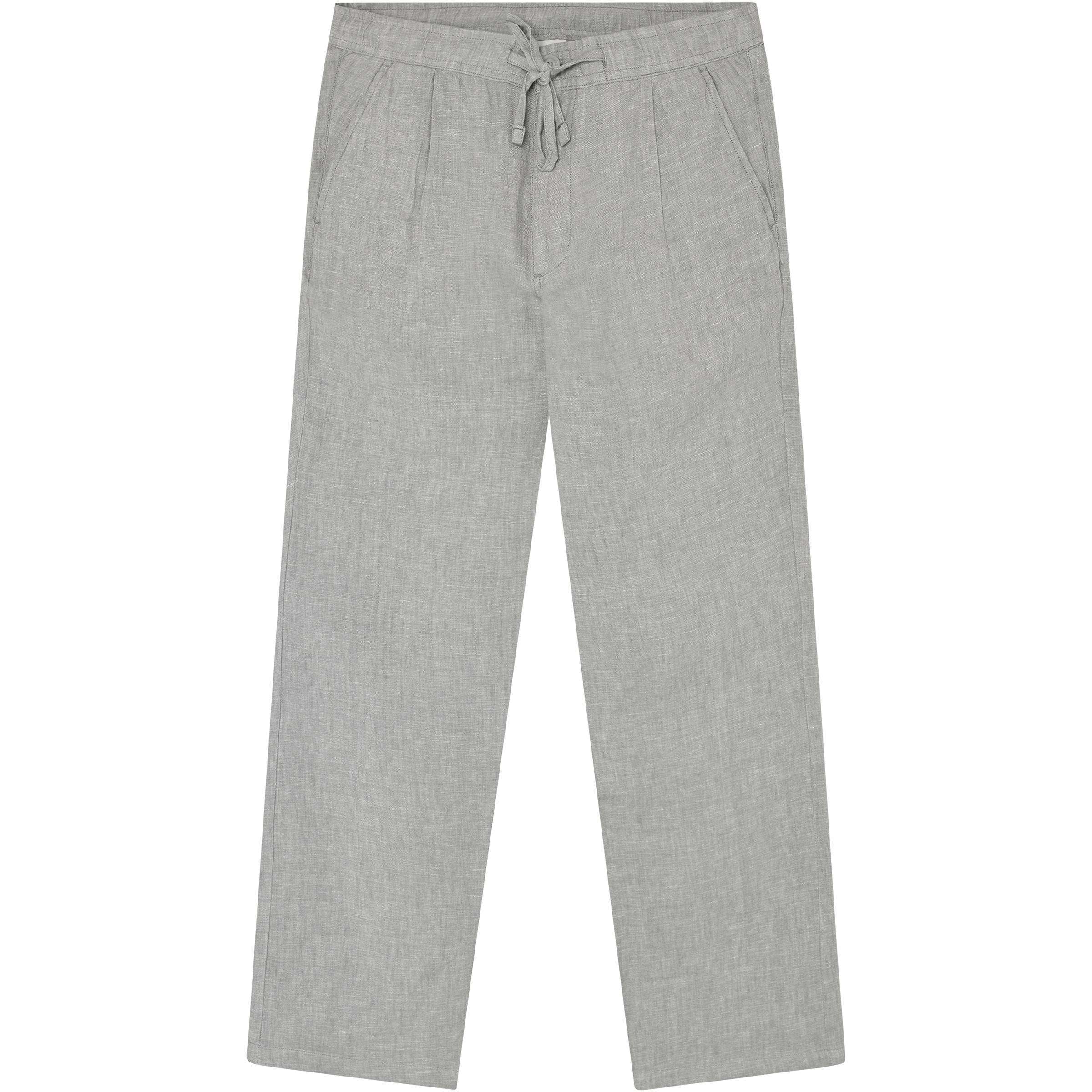 KnowledgeCotton Apparel Fig Loose Linen Hose Herren Jeans & Freizeithose grau Größe S Lifestyle Hautfreundlich