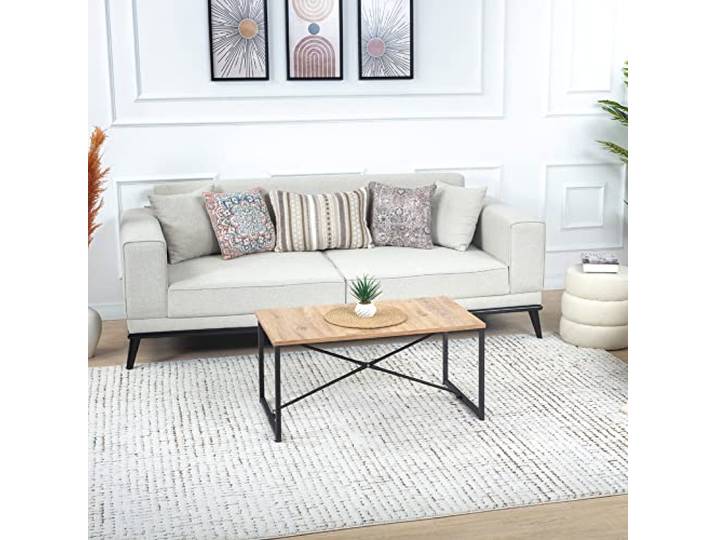 Livabliss Cagliari Zadar Teppich 160x213 cm – Orange, Braun