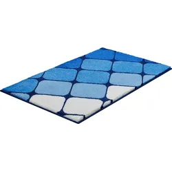 GRUND Badteppich SHANGA blau 60x100 cm