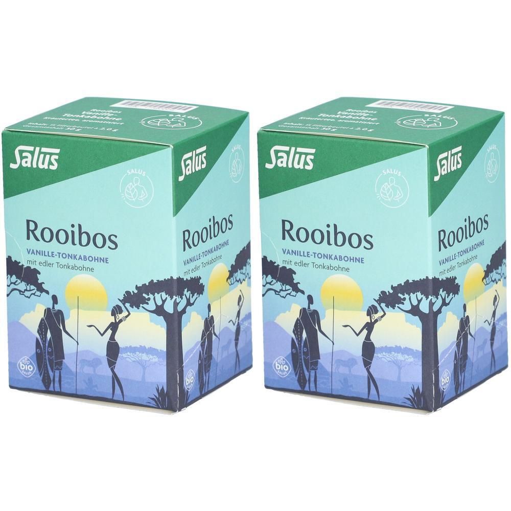 Rooibos TEE Vanille-Tonkabohne Kräutert.Bio Salus 2x 2x15 St Filterbeutel