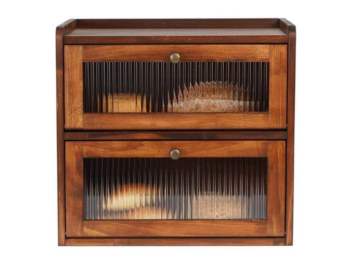 LuxusKollektion Brotkasten Brotkasten Groß Zirbenholz Eco Brotbox Küche Holz Gross, Holz