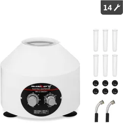 Steinberg, Laborbedarf, Tischzentrifuge Zentrifuge Leise 110 W RZB 1200xg Winkelrotor 3200 U/min 6x20 ml
