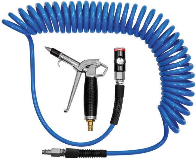 Riegler Set pistolet tuyau spirale Typhoon, tuyau PU Ø 10x6,5 mm, max. 3 m (SPPST10300PU)