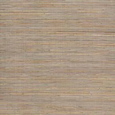 Candice Olson Bamboo Taupe Hemp Blend Wallpaper