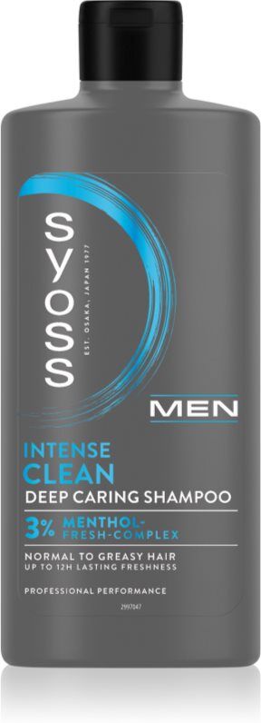 Syoss Men Intense Clean Shampoo für normales bis fettiges Haar 440 ml
