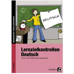 Lernzielkontrollen Deutsch 7./8. Klasse, Schulbücher von Anja Alwan, Kathrin Ebner