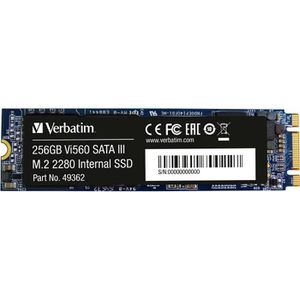 Verbatim Festplatte Vi560 S3, 49362, M.2 2280, intern, SATA III, 256GB SSD