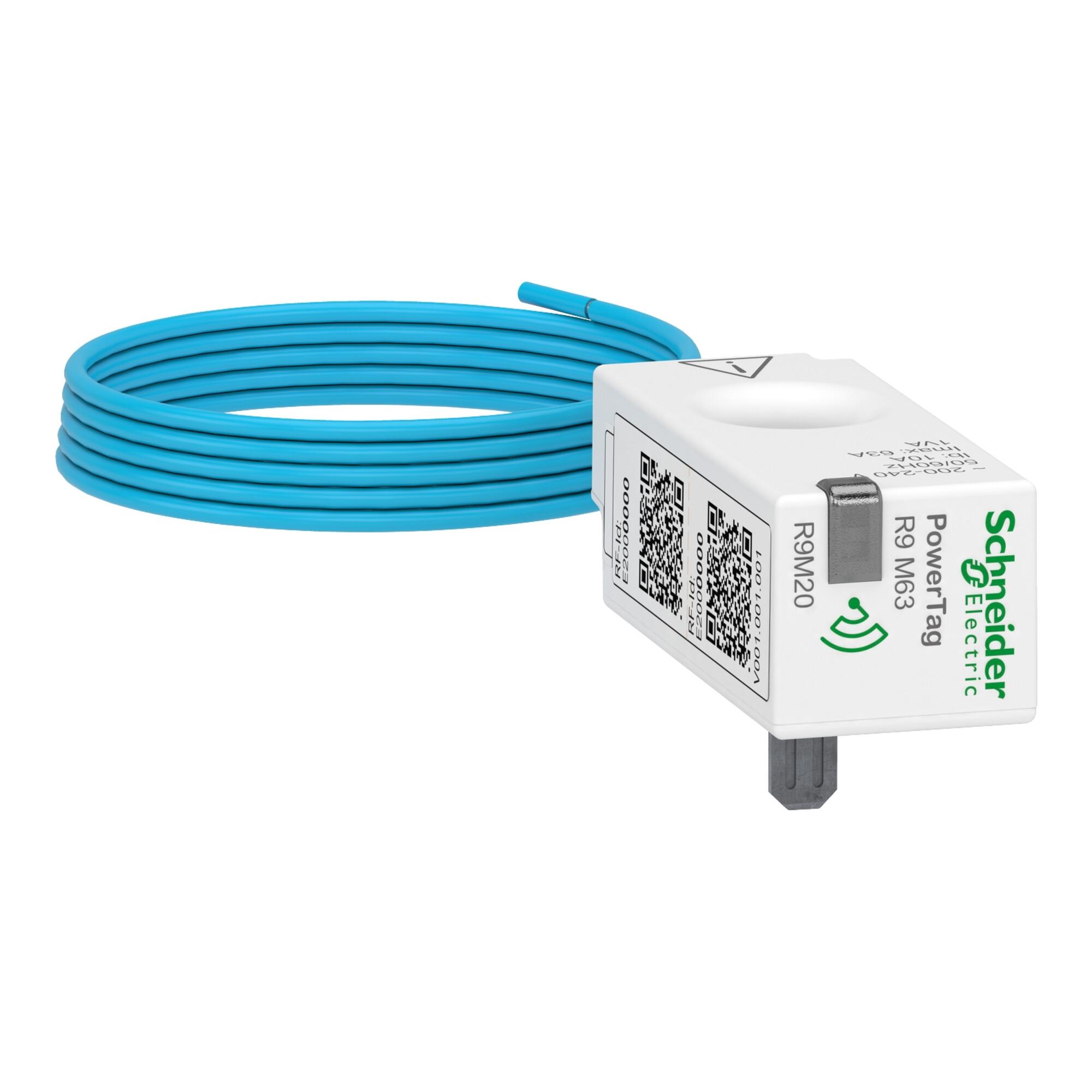 Schneider Electric PowerTag 1P+N-Kabel R9M20)
