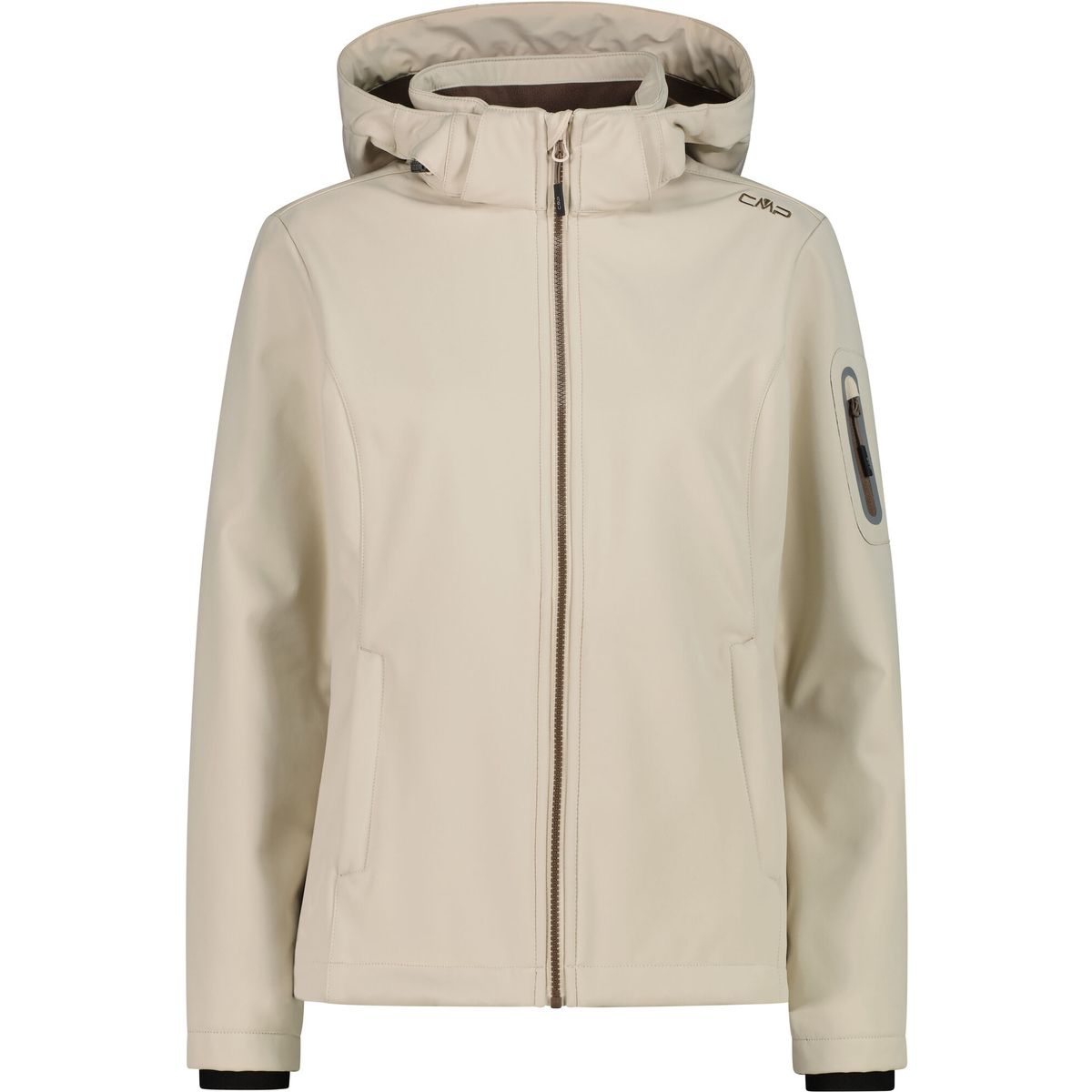 CMP Woman Jacket Zip Hood cream (P322) 42 39A5006-P322-42