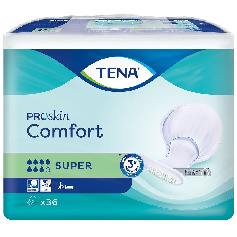 Tena Comfort super Vorlage 2x36 St Einlagen