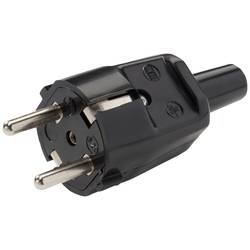 Martin Kaiser 520/sw Schutzkontaktstecker PVC 250 V Schwarz IP20