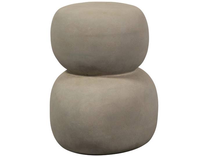 Livetastic Couchtisch Oda, Graugrün, Glas, organisch, 35x47x41 cm, Wohnzimmer, Wohnzimmertische, Couchtische
