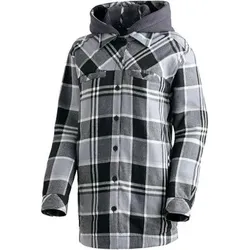 MAIER SPORTS Damen Bluse Camquadri W, Größe 38 in Grau Grau