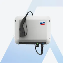 SMA EV Charger 22 kW Wallbox 5 m Typ-2-Ladekabel