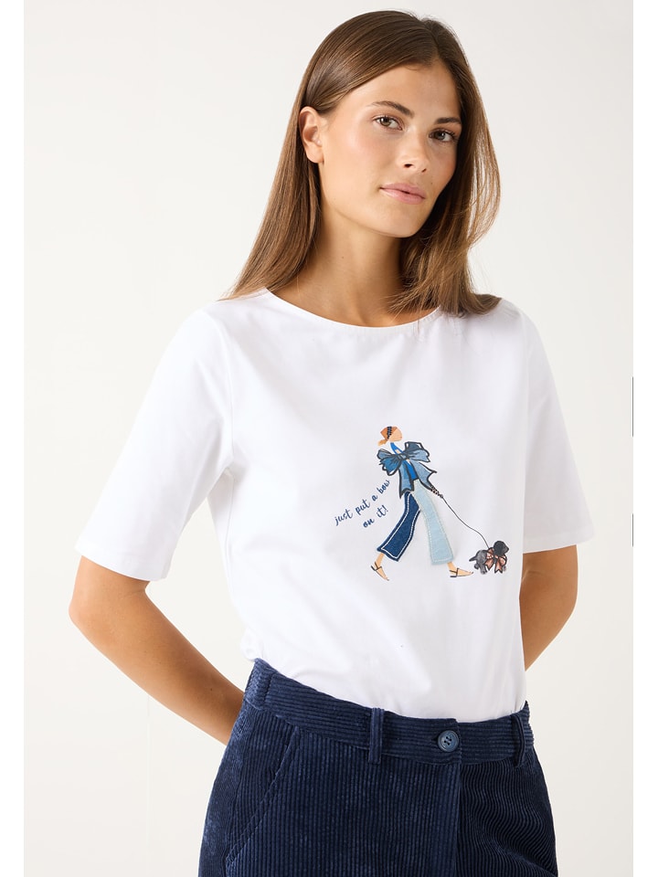 More & More Shirt in Weiß - 40