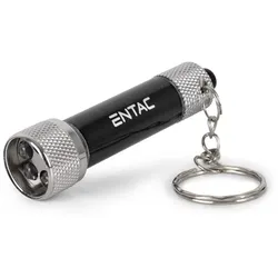 Entac Taschenlampe 5LED Schlüsselanhänger Schwarz