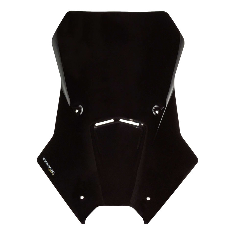 Pare-brise Touring Ermax 47 cm Honda X-ADV 750 21-25 noir foncé opaqu