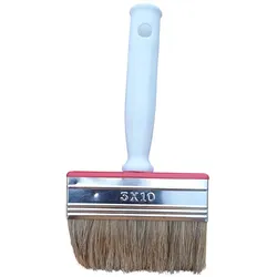 varivendo Standard Flächenstreicher 100x30mm Pinsel Malerpinsel Flachpinsel für Farbe Lack Lasur Streichen Renovieren Malerarbeiten Zubehör Holz Wände
