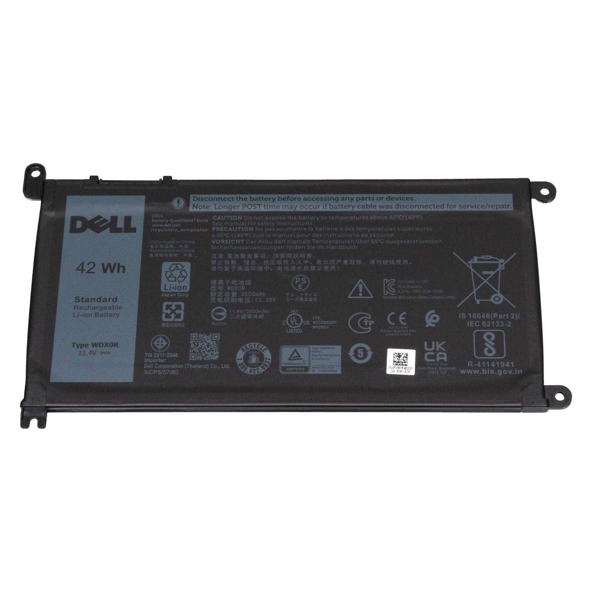 Dell Battery, 42WHR, 3 Cell (3 Zellen) (451-BBYD)