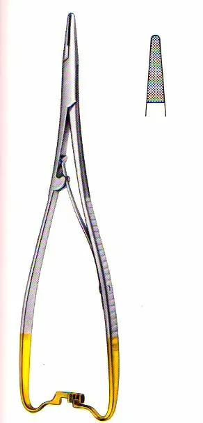 Zepf medical instruments GmbH Nadelhalter nach Mathieu mit Hartmetalleinlagen, 20,0 cm 24-3804-20