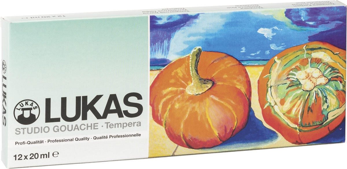LUKAS Temperafarben 12x 19,0 ml K119012