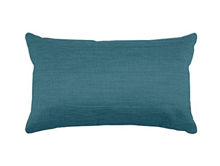 LOVELY CASA kussens, polyester, turquoise, 50x30 cm