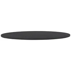 IB Laursen Platte für Stumpenkerze, Kerzentablett, Ø 13 cm, schwarz