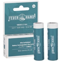 Li-Ion Akkus 18650, 3.450mAh, 2er Set für Baby Special 276 LED